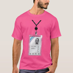 Camiseta Cartão de Identificação S4 Bob Lazar Area 51 - Lan