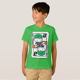Camiseta Cartão de Joker Chibi