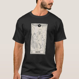 Camiseta Cartão de Morte Occulta Crenças Divincionadas Magi