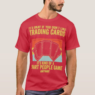 Camiseta Cartão de Negociação Funny TCG Retro Um Smart Pess