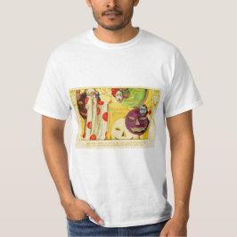 Camiseta cartão de saudações vintage halloween