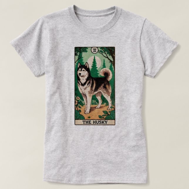 Camiseta Cartão de Tarô de Rouco (Frente do Design)