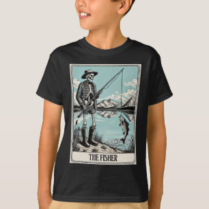 Camiseta Cartão De Tarô Para Pescadores De Pesca