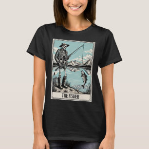 Camiseta Cartão De Tarô Para Pescadores De Pesca