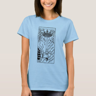 Camiseta Cartão de Tarot: Ás das espadas