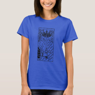 Camiseta Cartão de Tarot: Ás das espadas