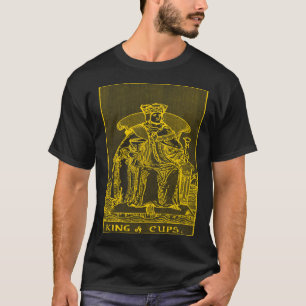 CAMISETA CARTÃO DE VINTAGEM REI DE CUPAS