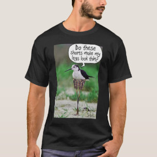 Camiseta Cartão ou presente de AVES ENGRAÇADO