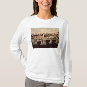 Camiseta Cartão que descreve o Kremlin, Moscovo
