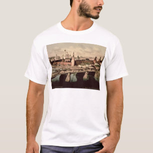 Camiseta Cartão que descreve o Kremlin, Moscovo