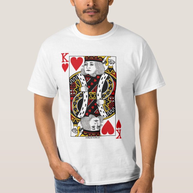 Camiseta Cartão Reprodutor de Corações (Frente)