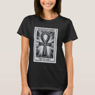 Camiseta Cartão Tarô Kemético Egito Antigo Egípcio Chave An
