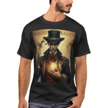 Cartão Tarot de Mágico Steampunk