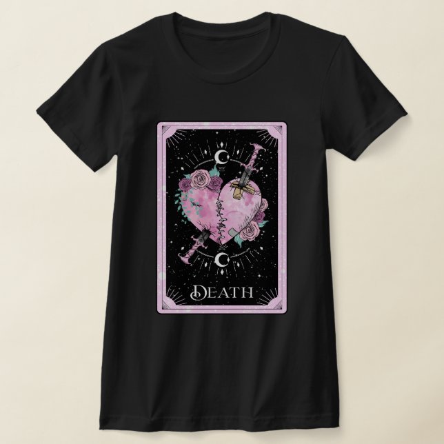 Camiseta Cartão Tarot de Morte (Postura )
