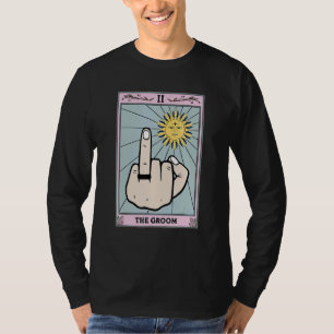 Camiseta Cartão Tarot Masculino Noivo Festa de Despedida de