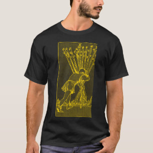 CAMISETA CARTÃO VINTAGE TAROT QUER DEZ