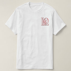 Camiseta Cartas de Amor com Corações por Shirley Taylor