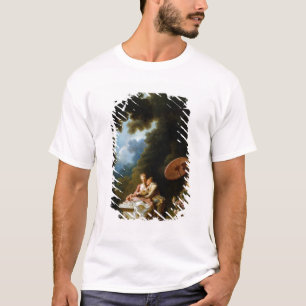 Camiseta Cartas de amor por Jean Honore Fragonard