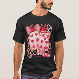 Camiseta Cartas de baralho do Dia dos Namorados 67 Seis Set