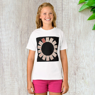 Camiseta Cartas de Copas em Círculo