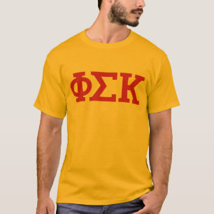 Camiseta Cartas Phi Sigma Kappa