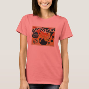 Camiseta Cartaz cinematográfico 1932 da cor de Joana