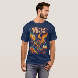 Camiseta Cartaz Colorido Inspirador
