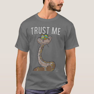 Camiseta Cartaz da Cobra Confie em Mim Kaa