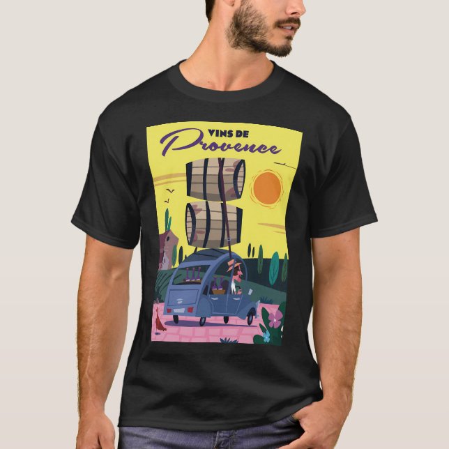 Camiseta Cartaz da Provença (Frente)