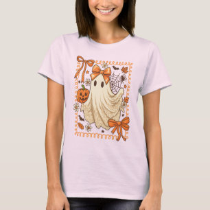 Camiseta Cartaz de abóbora de abaulheira, coquetete, Ghost