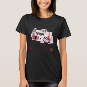 Camiseta Cartaz de Cartazes Tempe Girl