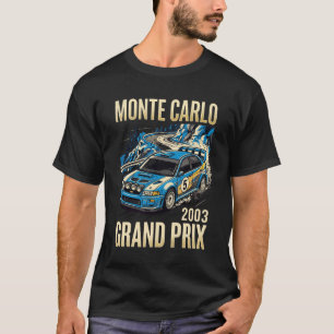 Camiseta Cartaz de Corrida do Grande Prêmio Monte Carlo 200