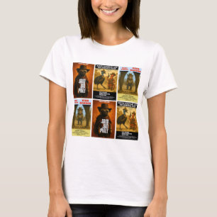 Camiseta Cartaz de Filme Western Paródia
