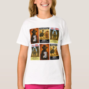 Camiseta Cartaz de Filme Western Paródia