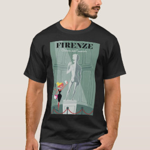 Camiseta Cartaz de Florença