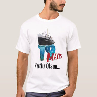 Camiseta Cartaz de ilustração vetorial de 19 de maio