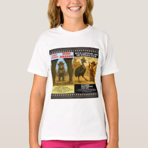 Camiseta Cartaz de Paródia de Filme Animal Ocidental
