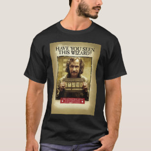 Camiseta Cartaz de Procurado de Sirius Black