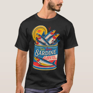 Camiseta Cartaz de Sardinhas