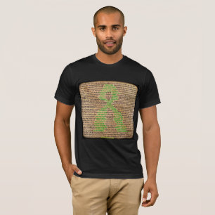 Camiseta Cartaz de Sentimentos da Doença de Lyme, Negado, I