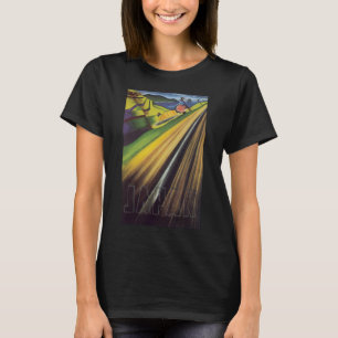 Camiseta Cartaz de Viagem Japonês