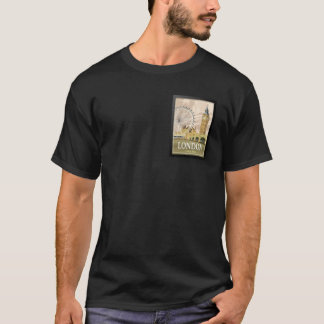 Camiseta Cartaz de Viagem Londres Inglaterra