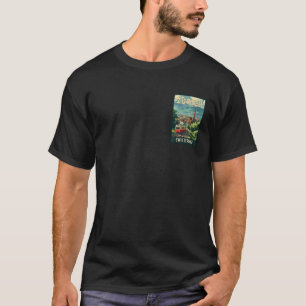 Camiseta Cartaz de Viagem Zurique Suíça