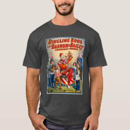 Camiseta Cartaz do Circo Ringling Bros e Barnum & Bailey