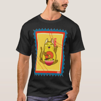 Camiseta Cartaz do PoStage Tortilla Cat Avocado