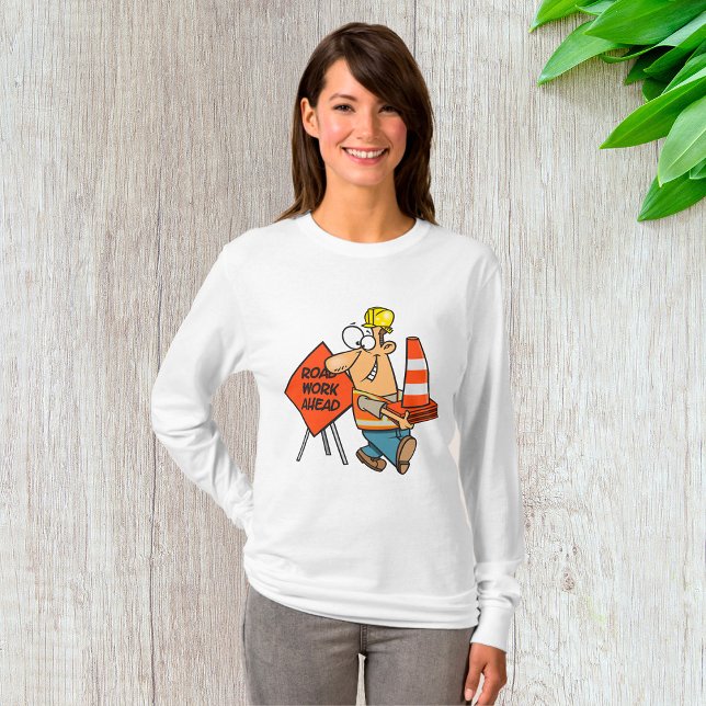 Camiseta Cartaz do Trabalhador Funcional (Criador carregado)