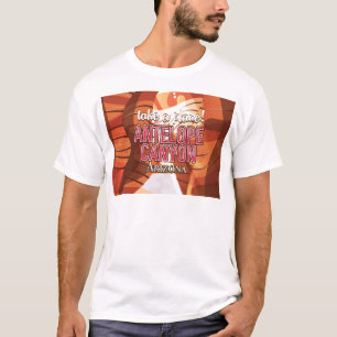 Camiseta Cartaz do viagem da arizona da garganta do