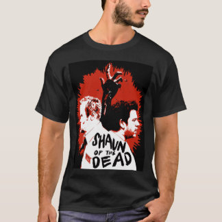 Camiseta Cartaz engraçado do amigo Shaun dos mortos
