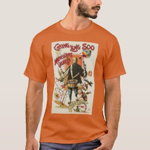 Camiseta Cartaz Mágico Antigo, Mágico Chung Ling Soo