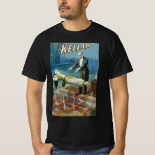 Camiseta Cartaz Mágico Vintage, Mágico Harry Kellar